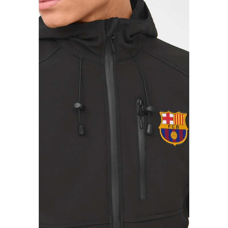 Fc barcelona deals softshell jacket